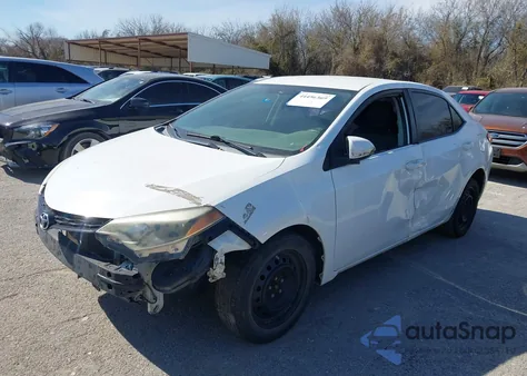 2014 Toyota Corolla S Plus z USA, uszkodzony, nr VIN 2T1BURHE6EC067801